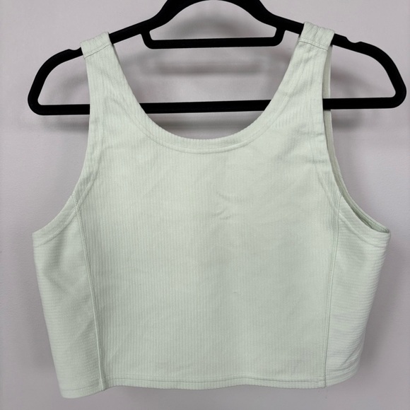 Lululemon Ribbed Softstreme Crop Tank Top Size 12 - Picture 1 of 5